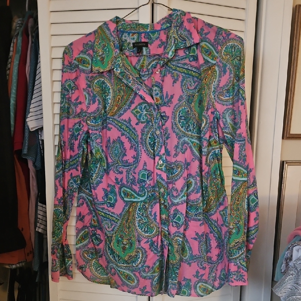Great Cotton Paisley Blouse